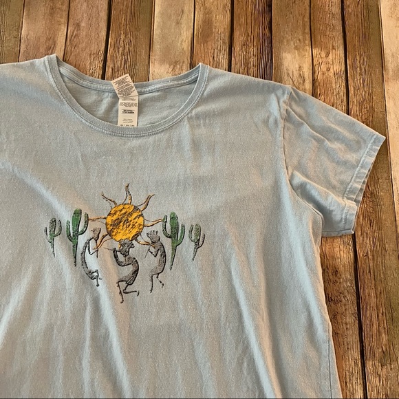 Vintage Southwest women’s short sleeve graphic tee shirt | size 2XL - Picture 2 of 12